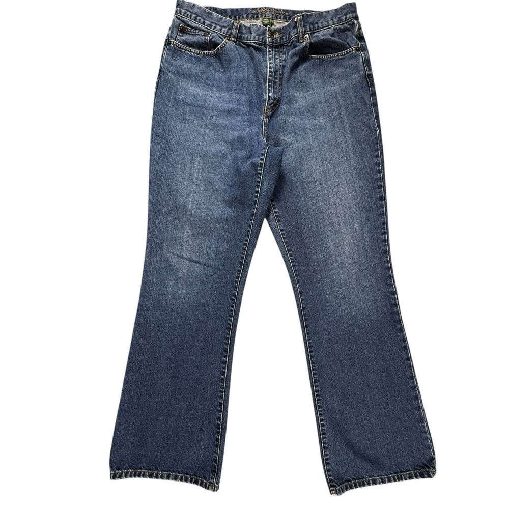 Lauren Ralph Lauren Jeans Women's 14 Premium Denim Boot Cut 100%‎ Cotton Midrise